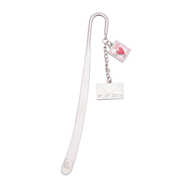 Zinc Alloy Bookmark